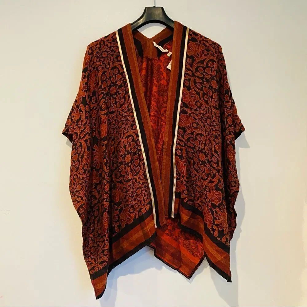 Soft Surroundings Floral One Size Shawl Shrug